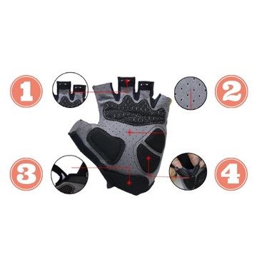 КОРОТКИЕ ГЕЛЕВЫЕ ВЕЛОСИПЕДНЫЕ ПЕРЧАТКИ, ХОРОШЕЕ КАЧЕСТВО