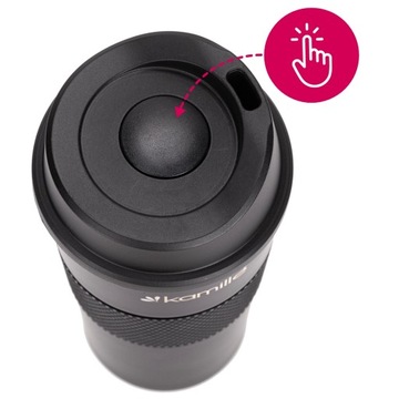 ТЕРМАЛЬНАЯ КРУЖКА ТЕРМОСТАЛЬНАЯ БУТЫЛКА для рабочего автомобиля 360мл KAMILLE