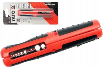 СНЯТНИК ИЗОЛЯЦИИ YATO 0,5–6 мм2 YT-2274 КАБЕЛИ