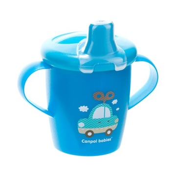 Kubek niekapek z uchwytami + twardy ustnik 250 ml