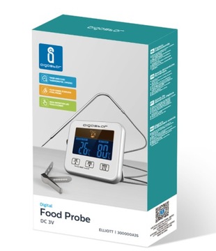 КУХОННЫЙ ТЕРМОМЕТР ДЛЯ ПЕЧИ, КОПИЛКИ, ГРИЛЯ, МЯСА, ВОДЫ с зондом