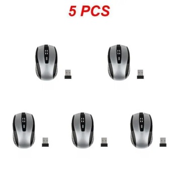 1-5 шт. беспроводная игровая мышь эргономичная мышь 6 клавиш 2,4 ГГц
