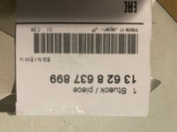 SENZOR KOLEKTORU SACÍHO BMW 13628637899