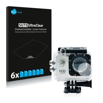 6x Savvies Screen Protector do obiektywu Qumox SJ4000 Sports HD DV Action Cam