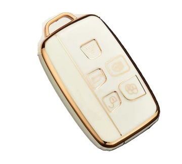 ETUI NA KLÍČEK CASE JAGUAR XF XJ XE XJL LAND ROVER RANGE EVOQUE GOLD