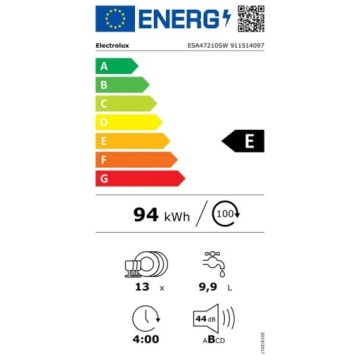 Посудомоечная машина ELECTROLUX ESA47210SW 13 комплектов