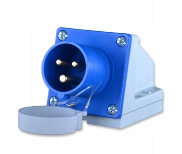 WTYCZKA odbiornikowa 3x 16A 230V wtyk 3P PCE 513-6t