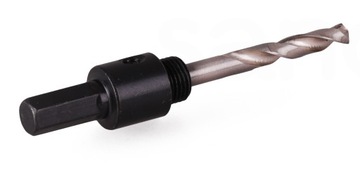 ADAPTER DO OTWORNIC WIERTŁO PROWADZĄCE DO KORONEK Bi-METAL 14-30 UCHWYT HEX