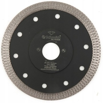 АЛМАЗНЫЙ ДИСК ДЛЯ РЕЗКИ ПОГРЕНОВОЙ ПЛИТКИ 125MM PRO