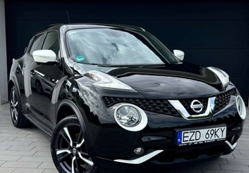 Nissan Juke I SUV Facelifting 1.6 DIG-T 190KM 2018 Nissan Juke Nissan Juke 1.6 DIG-T Tekna 4WD Xtronic EU6 1.6 Benzyna 190KM
