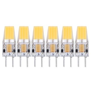 ŻARÓWKA ŻARNIK HALOGEN HALOGENOWA G6.35 12V 5W 6 SZT
