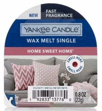 Yankee Candle Home Sweet Home wosk zapachowy 22g