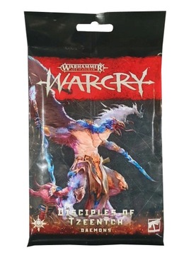 WARCRY D. OF TZEENTCH CARD PACK new