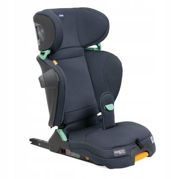 CHICCO FOLD&GO INDIA INK FOTELIK SAMOCHODOWY SKŁADANY 15-36KG BLACK ISOFIX