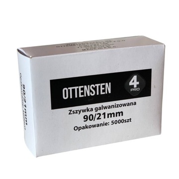 Скобы столярные Ottensten TYP90 21мм 5000 шт.