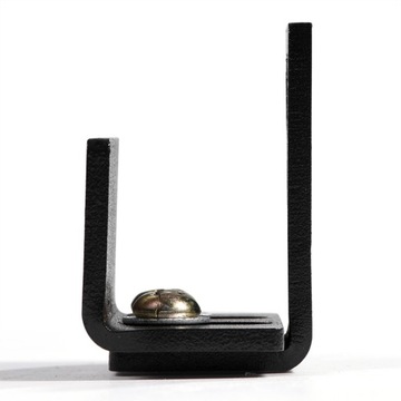 НИЖНЯЯ НАПРАВЛЯЮЩАЯ ДЛЯ РАЗДВИЖНЫХ ДВЕРЕЙ, ЧЕРНАЯ