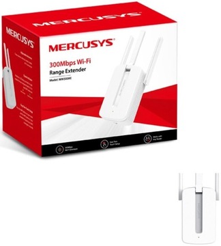 MERCUSYS MW300RE Усилитель сигнала повторителя Wi-Fi с 3 антеннами