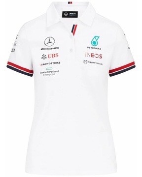 Koszulka polo damska Mercedes AMG F1 2022 r.XL