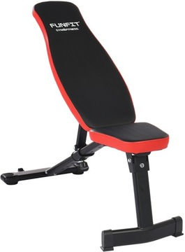 РЕГУЛИРУЕМАЯ СКАМЬЯ ДЛЯ ТРЕНИРОВОК НАКЛОННАЯ СКАМЬЯ FUNFIT