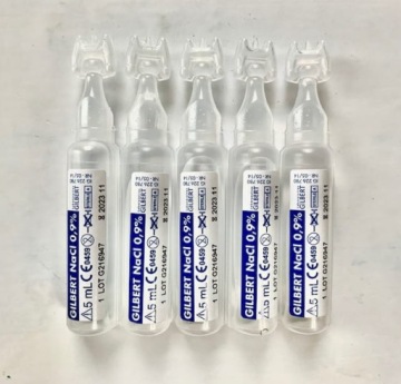 GILBERT физраствор 0,9% NaCl 100 ампул 5 мл