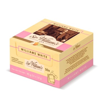 Herbata biała Sir Williams Tea White 50 saszetek