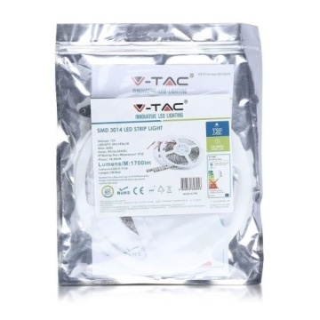 V-TAC SMD3014 Светодиодная лента 1020LED IP20 18Вт/м VT-3014