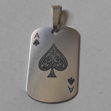 МУЖСКОЙ ЖЕТОН-КУЛОН, СЕРЕБРО 925 + КОРОБКА С ПОСВЯЩЕНИЕМ