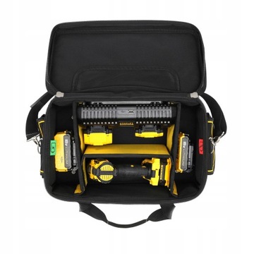 СУМКА С ДВУМЯ ПОРТАМИ ЗАРЯДНОГО УСТРОЙСТВА 18V STANLEY FMCB100B