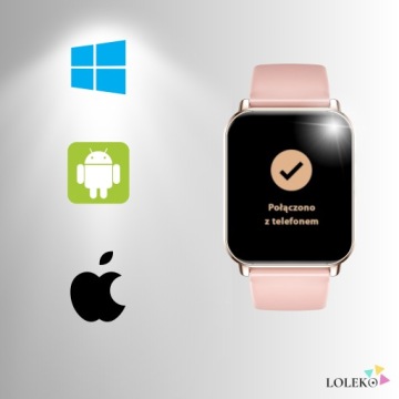 SMARTWATCH ЖЕНСКИЕ ЧАСЫ СМС ЗВОНКИ СПОРТ ЗДОРОВЬЕ ЗОЛОТО МЕНЮ EN + 4 РЕМЕШКИ