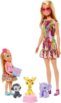 Zestaw urodzinowy Mattel Barbie Chelsea