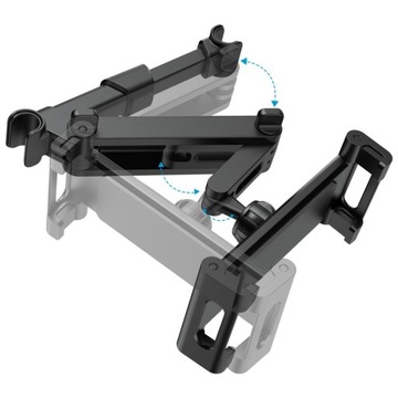 АВТОМОБИЛЬНЫЙ ДЕРЖАТЕЛЬ ДЛЯ ТЕЛЕФОНА ДЛЯ ПЛАНШЕТА НА ПОДГОЛОВНИКЕ АВТОМОБИЛЯ