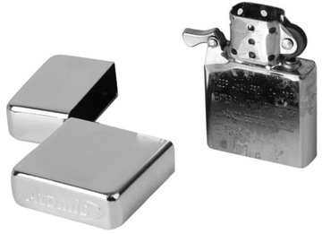 БЕНЗИНОВАЯ ЗАЖИГАЛКА MIL-TEC, тип ZIPPO, СТАЛЬ