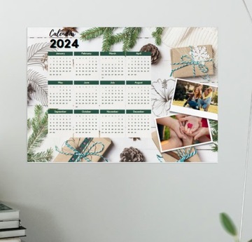 Годовой календарь А3 - индивидуальный дизайн + печать