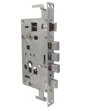ZAMEK WPUSZCZANY DO DRZWI CHIŃSKICH MODEL 68x60MM
