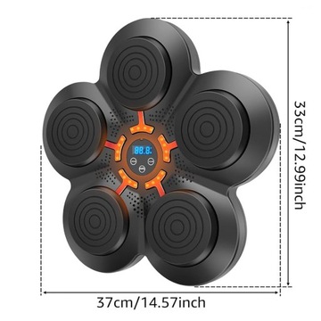 MUSIC BOXING MACHINE W TRENINGOWY ŚCIANA BOKSERSKA