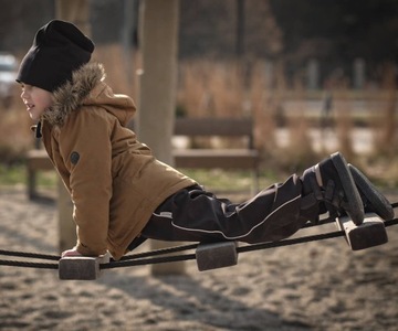 Mamaiti Set Черные водонепроницаемые брюки из софтшелла 104 110 + черная шапка