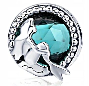 MD charms zawieszka syrena syrenka morze | S925