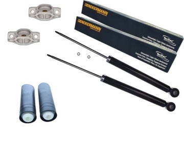 2X TLUMIČE + ULOŽENÍ KRYTY I DORAZY OPEL ASTRA J ZAFIRA C CRUZE