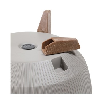 БАЛКОННЫЙ САДОВЫЙ ЦВЕТОЧНЫЙ ЦВЕТОК на ножках Эко Крышка с зеленой вставкой