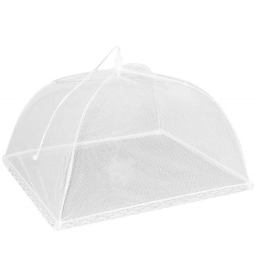 OSŁONA NA JEDZENIE OWOCE ŻYWNOŚĆ MOSKITIERA SIATKA KLOSZ PRZED OWADAMI GRIL