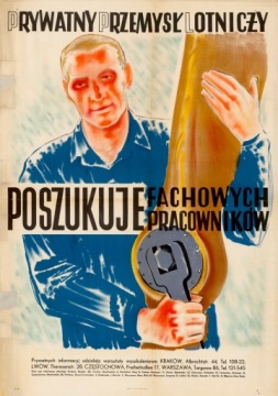 Старый довоенный плакат ГОПЛАНА 1920 г., 70х50см