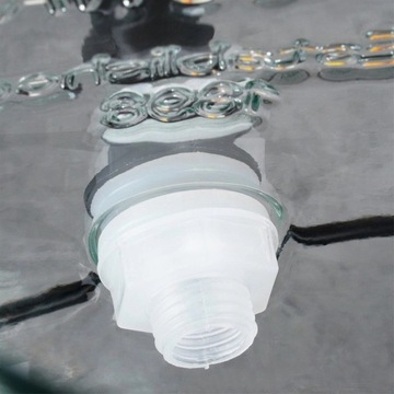 БАНКА ДЛЯ ЛИМОНАДНОГО НАПИТКА С КРАНОМ, НАВИНЧИВАЕМАЯ, С ЧЕРНОЙ ПОДСТАВКОЙ, 5,5 Л.