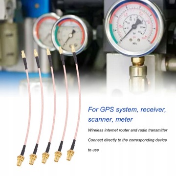 5 шт. коаксиальный кабель RF с низкими потерями MCX, штекер