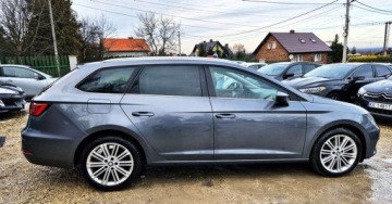 Seat Leon III ST Facelifting 1.4 EcoTSI 150KM 2018 Seat Leon BENZYNA AUTOMAT KAMERA skora alcantara 2x pdc serwis aso, zdjęcie 10