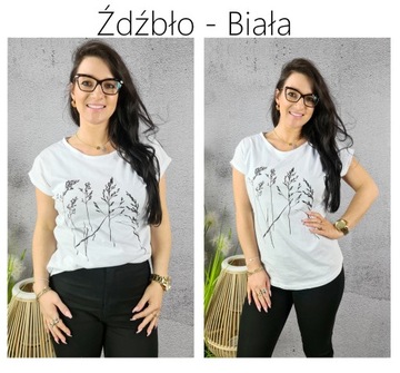 БЛУЗКА, ХЛОПКОВАЯ ФУТБОЛКА, ТОП с принтом УЗОРЫ, M