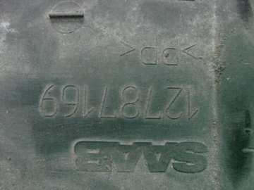 КРЫШКА ДВИГАТЕЛЯ SAAB 9-3 93 II 2.0T КАБРИОЛЕТ 12787169