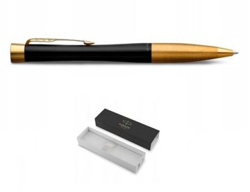 Parker Urban Black GT Mat Pen с золотыми финалами за подарок