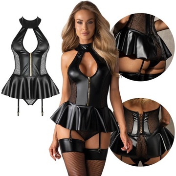 Zestaw Gorset i Figi - Obsessive 859-COR-1 S/M
