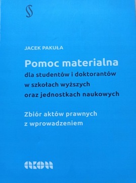 Pomoc materialna dla studentów i doktorantów