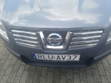 NISSAN QASHQAI +1 +2 MASKA LIŠTA CHRÓM CHROM